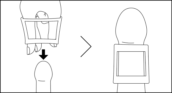 タイムシフト 使い方 STEP1 リングの装着